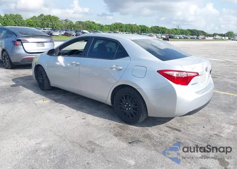 2019 Toyota Corolla Le из США, поврежденный, VIN 2T1BURHE3KC198924